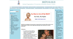 Desktop Screenshot of nocirc-sa.co.za